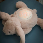Nattou jucarie plus si proiector Night Light 0m+ Iepuras Bej