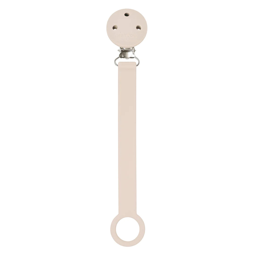 Nattou lant suzeta din silicon 0m+ Beige Imagine principală a produsului