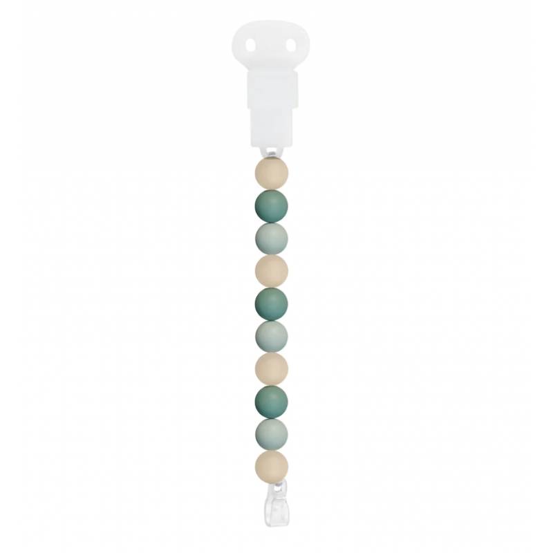 Nattou lant suzeta universala Silicon 0m+, Green-Beige-Sage