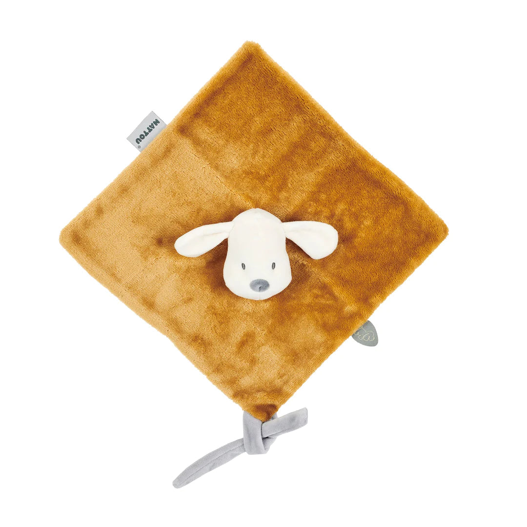 Nattou paturica de dormit din plus 0m+ Catel Charlie caramel Imagine principală a produsului