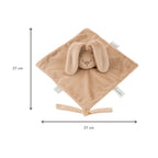 Nattou paturica de dormit din plus 27x27 cm 0m+ Lapidou Iepure-Beige