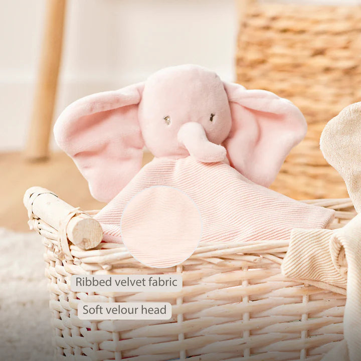 Nattou paturica de dormit Doudou 0m+ FanFan Elefant Pink