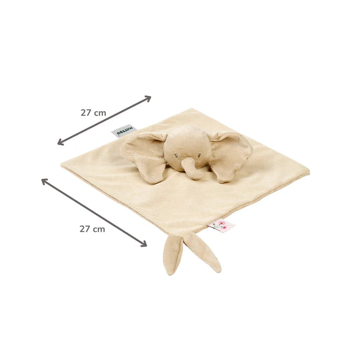 Nattou paturica de dormit Doudou 0m+ FanFan Elefant Sand