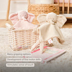 Nattou paturica de dormit Doudou 0m+ FanFan Elefant Sand