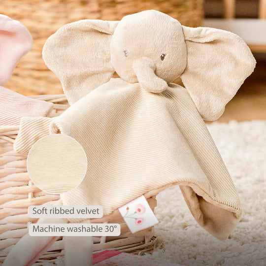 Nattou paturica de dormit Doudou 0m+ FanFan Elefant Sand