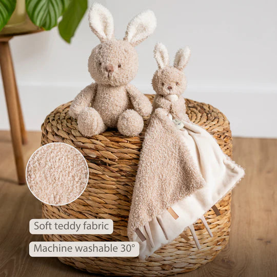 Nattou paturica de dormit Doudou 0m+ Teddy Bunny Beige