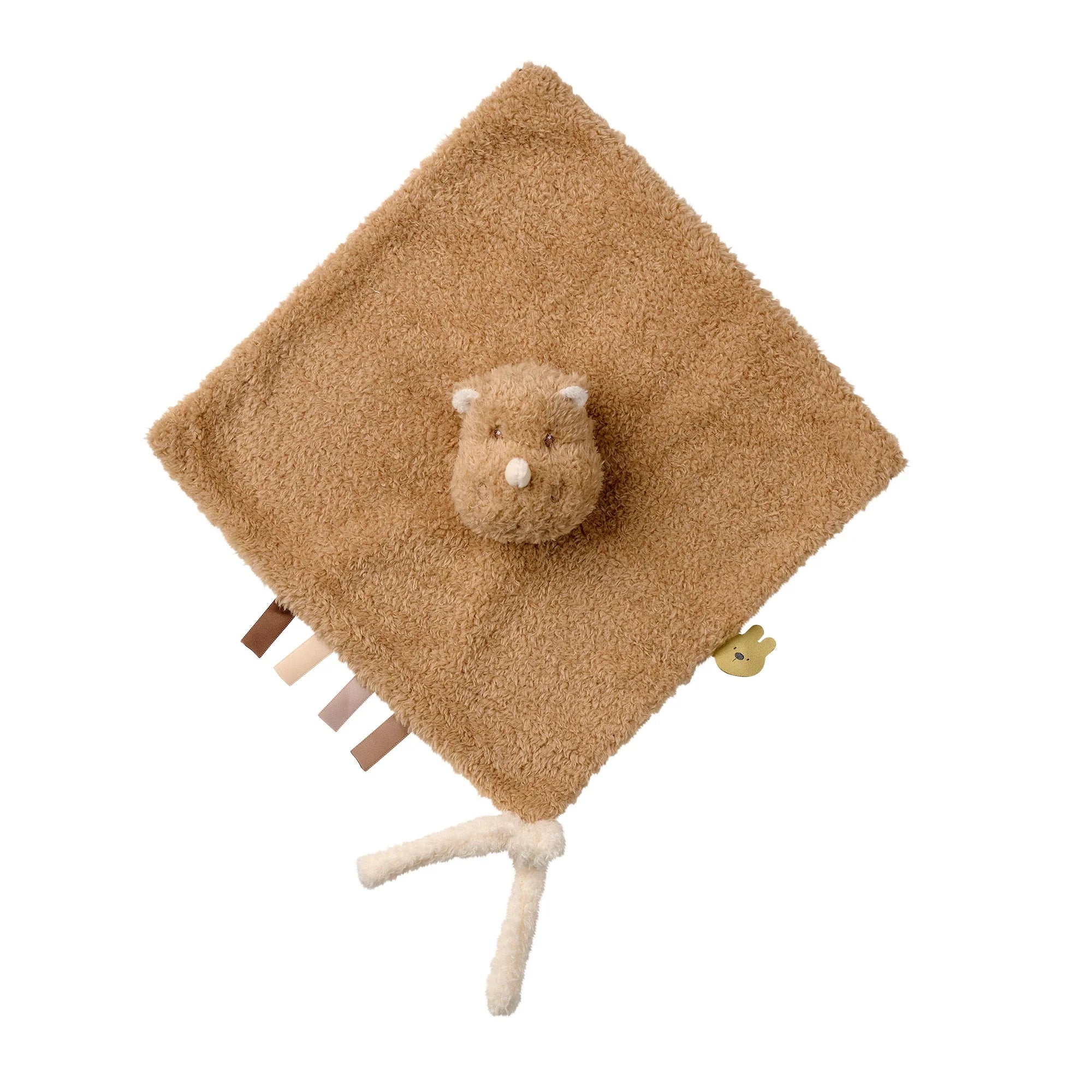 Nattou paturica de dormit Doudou 0m+ Teddy Rinocer Caramel