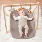 Nattou saltea de infasat Softy 0m+ Taupe