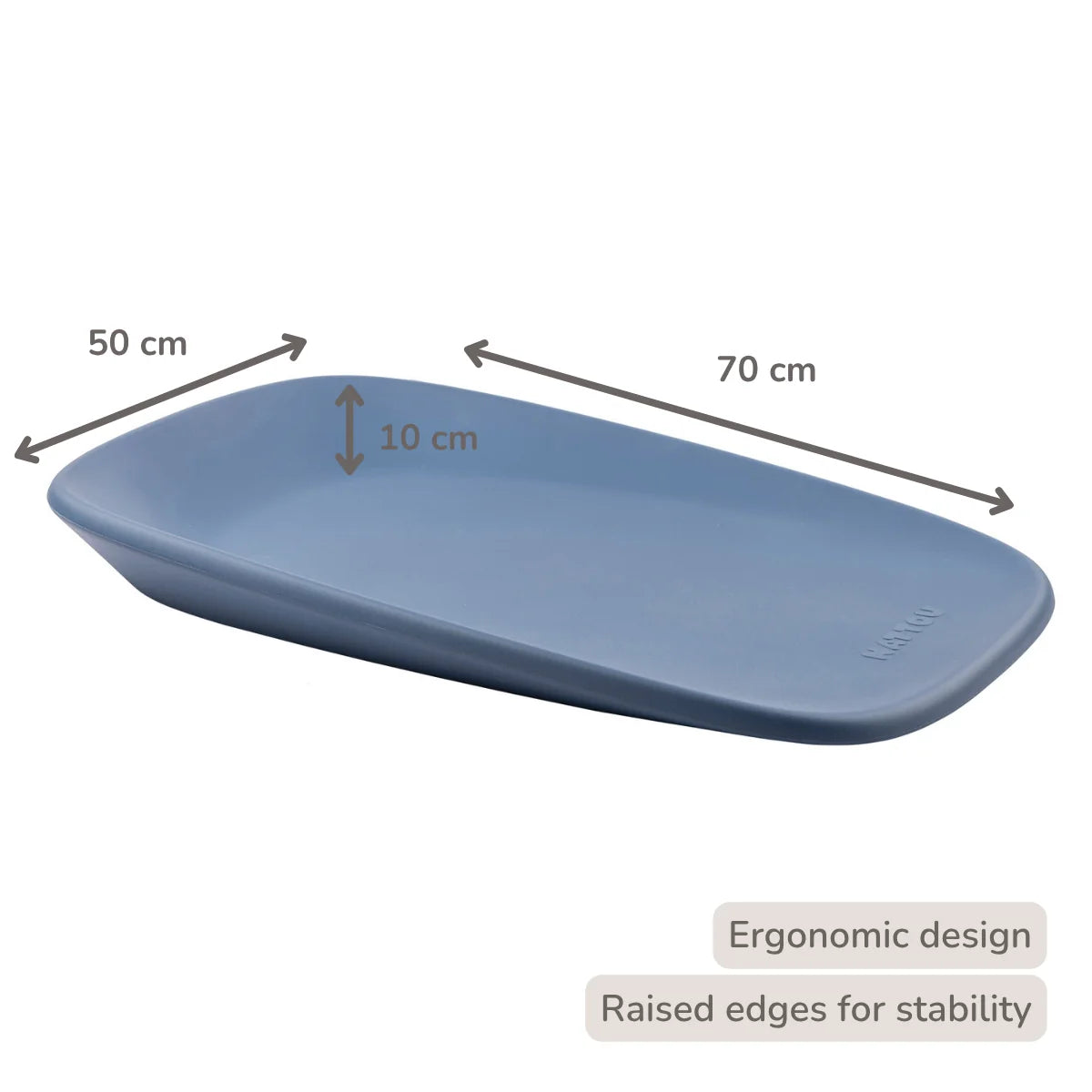 Nattou saltea de infasat Softy 50x70 cm 0m+ Blue