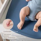 Nattou saltea de infasat Softy 50x70 cm 0m+ Blue