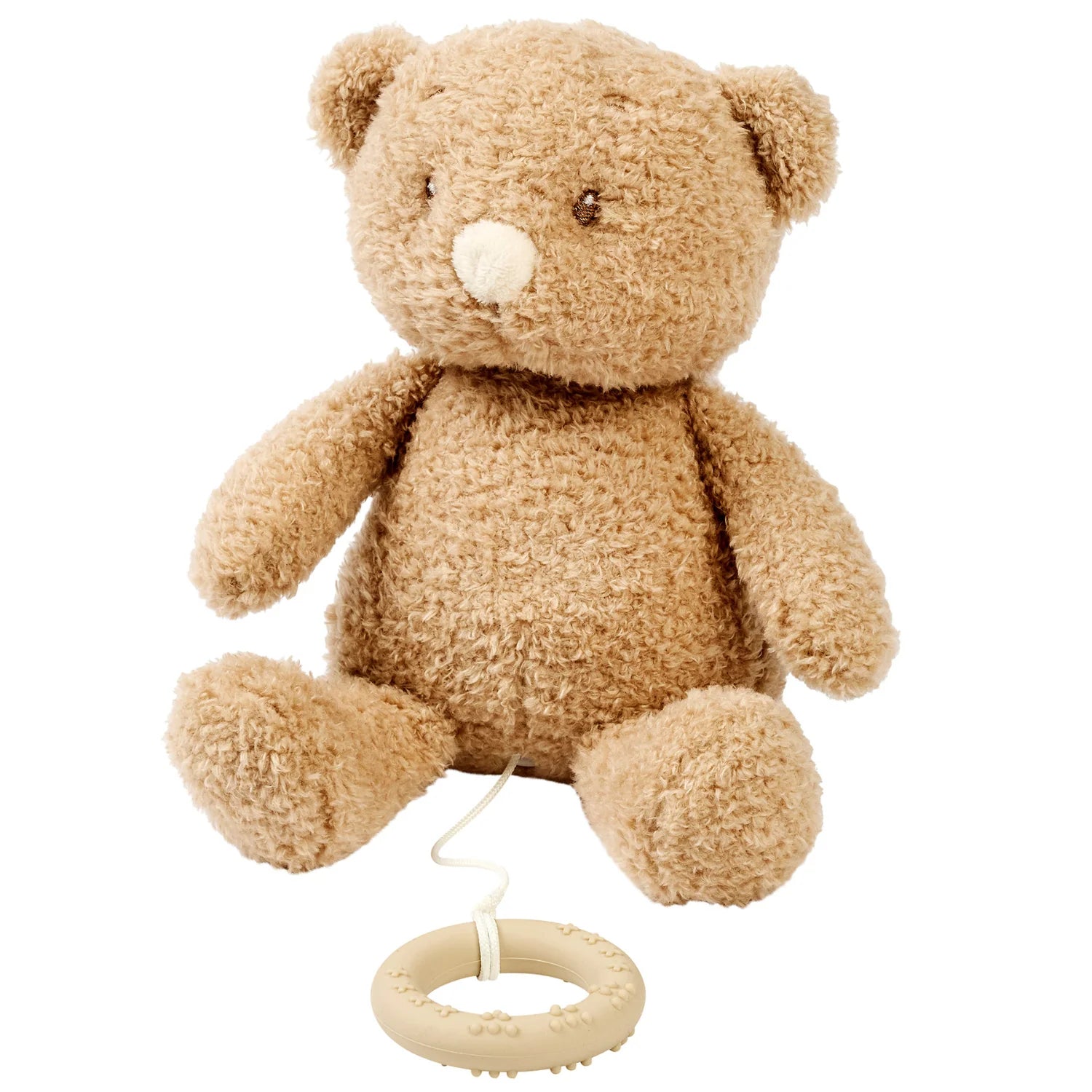 Nattou jucarie plus muzicala 22 cm 0m+ Teddy Ursulet Beige