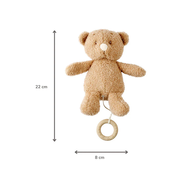 Nattou jucarie plus muzicala 22 cm 0m+ Teddy Ursulet Beige