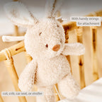 Nattou jucarie plus muzicala 25 cm 0m+ Teddy Bunny Beige
