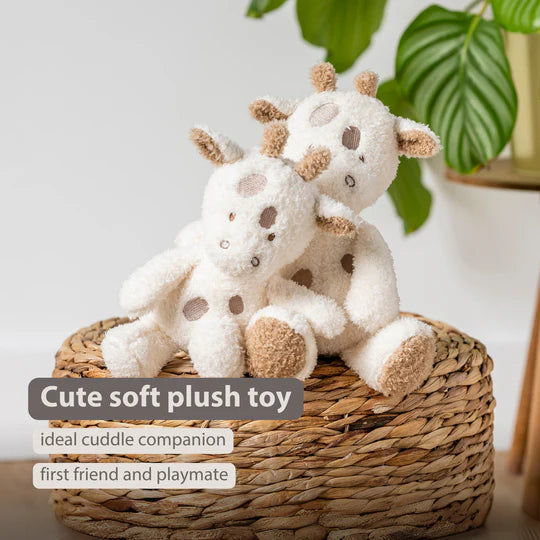 Nattou jucarie plus 24 cm Teddy Girafa Off-white