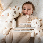 Nattou jucarie plus 24 cm Teddy Girafa Off-white