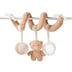 Nattou jucarie plus spirala 20 cm Teddy Ecru-Caramel