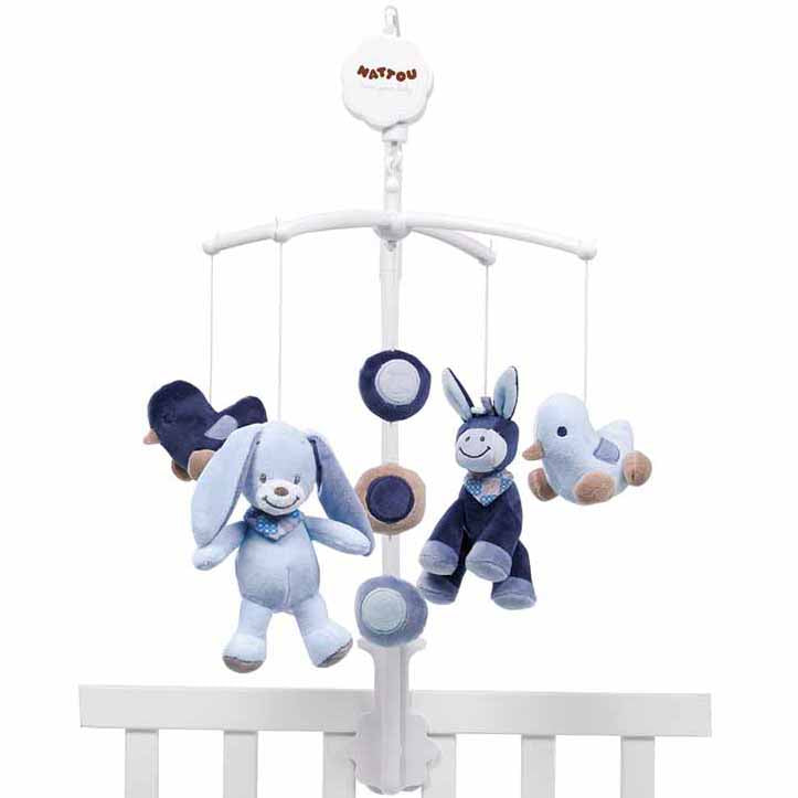 Nattou Carusel muzical din plus 0m+ Alex & Bibou Imagine principală a produsului