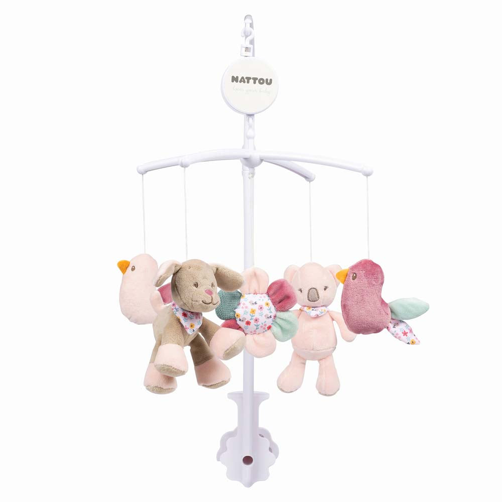 Nattou carusel muzical din plus 0m+, Iris & Lali 01 Imagine principală a produsului