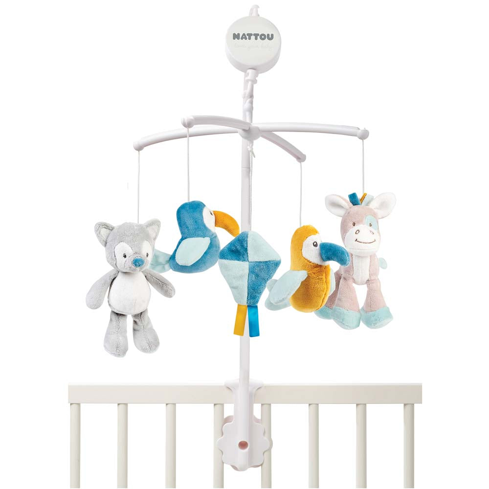 Nattou carusel muzical din plus 0m+, Tim & Tiloo 01 Imagine principală a produsului