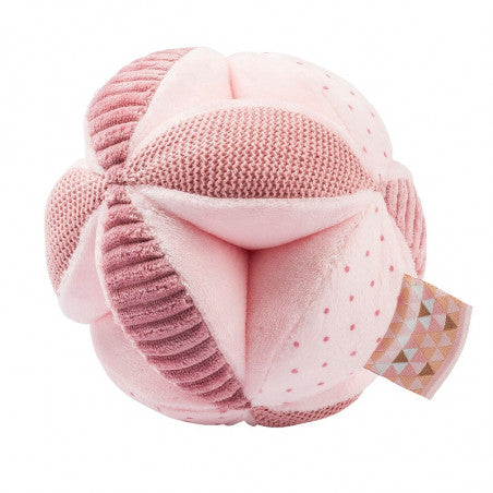 Nattou jucarie minge plus 3m+ Lapidou, Pink