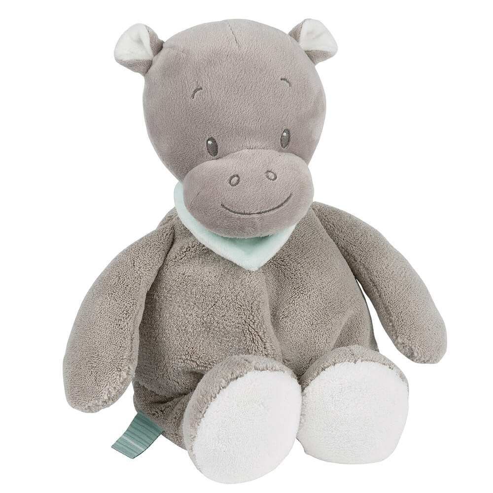 Nattou jucarie plus 28 cm pentru 0m+ Loulou, Lea & Hippolyte - hipopotamul Hippolyte Imagine principală a produsului