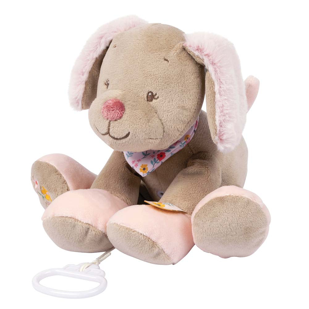 Nattou jucarie plus muzicala 21 cm Iris & Lali 0m+, Catelul  Lali Imagine principală a produsului