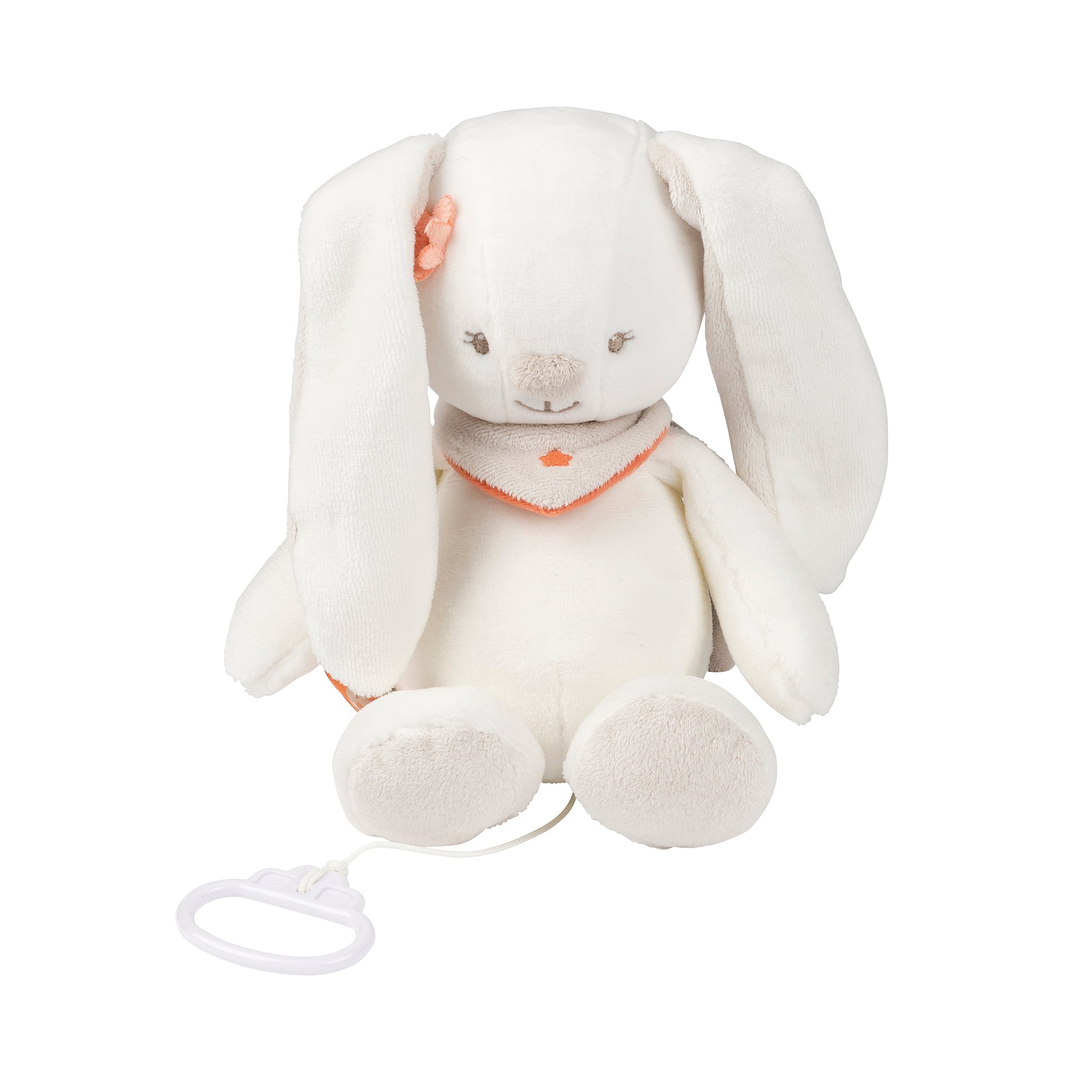 Nattou jucarie plus muzicala 28 cm Mia & Basile 0m+, Iepurasul 01