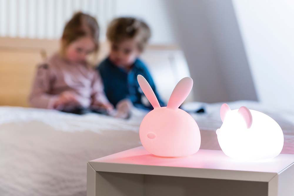 Nattou lampa de veghe din silicon moale 0m+