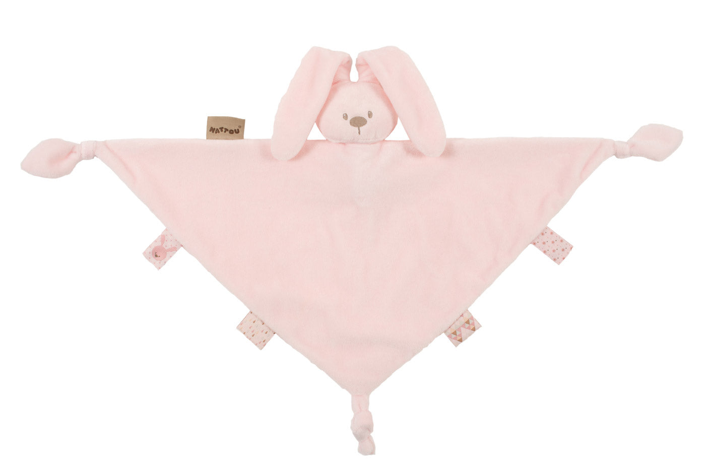 Nattou patura de dormit maxi din plus 0m+ Lapidou, Pink
