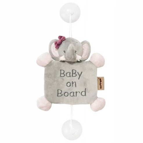 Nattou plus Baby On Board cu ventuza Adele