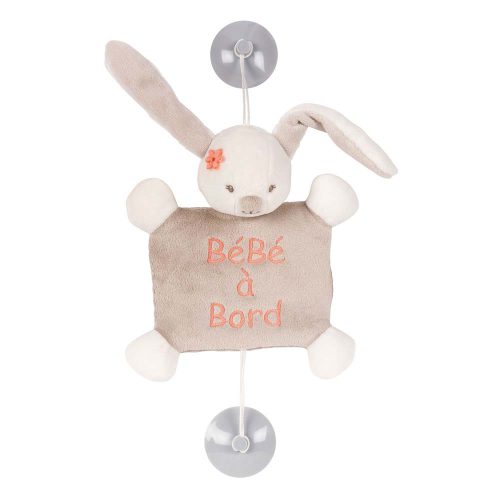 Nattou plus Baby On Board cu ventuza colectia Mia & Basile 0m+