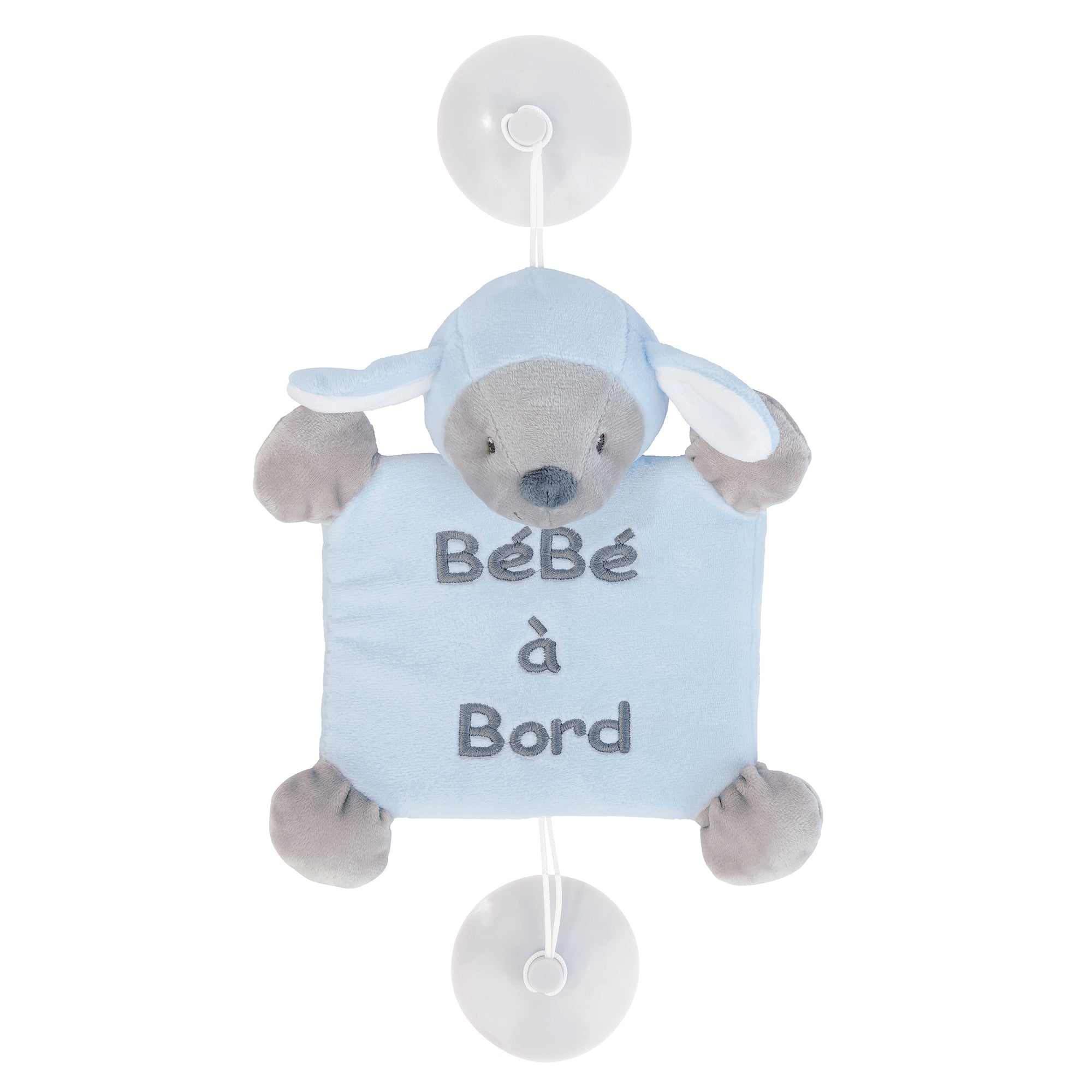 Nattou plus Baby On Board cu ventuza colectia Sam & Toby 0m+ 