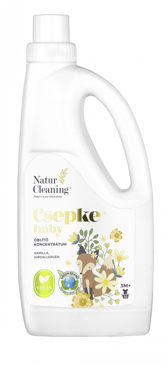 Natur Cleaning Csepke Baby concentrat balsam rufe hypoallergenic 3m+ 1000 ml
