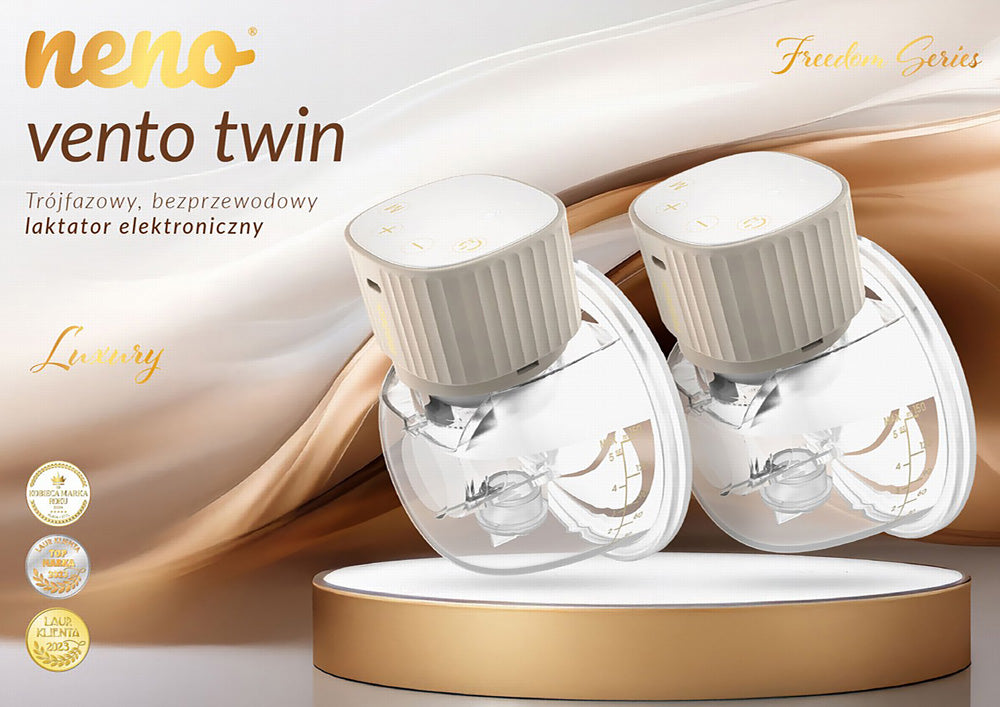 Neno pompa san electrica handsfree fara fir cu 3 faze Wento Twin