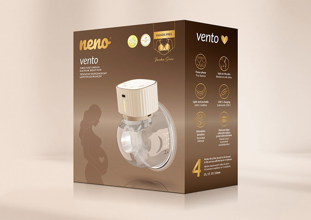 Neno pompa san electrica handsfree fara fir cu 3 faze Vento