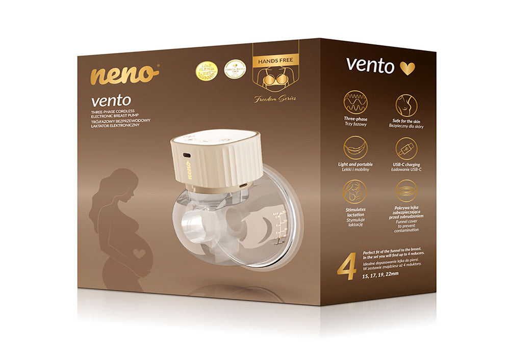 Neno pompa san electrica handsfree fara fir cu 3 faze Vento