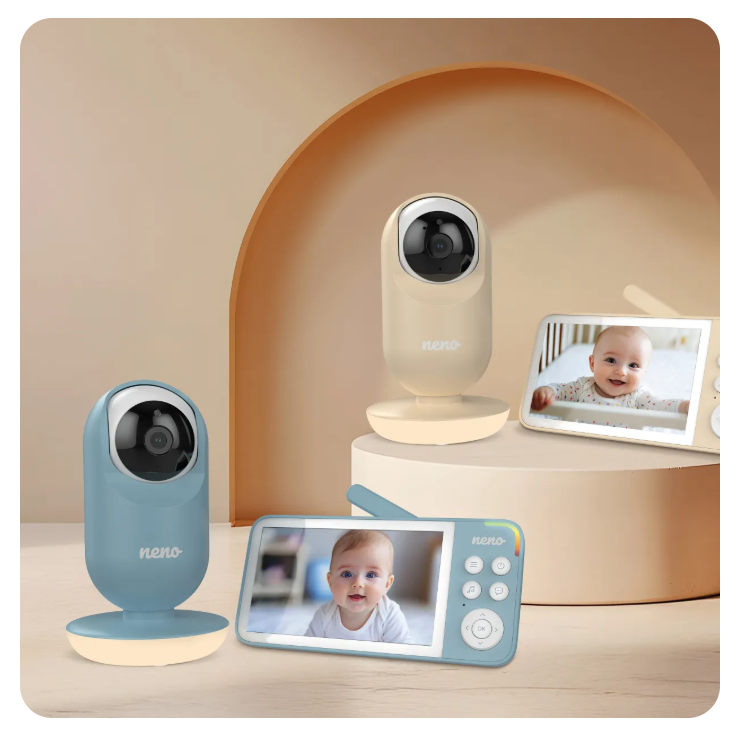 Neno Vedo Blue interfon digital pentru bebelusi cu receptor wireless