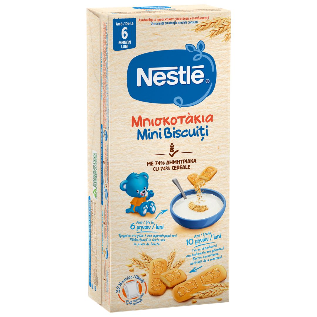 Nestle biscuiti pentru sugari 6 luni+, 180 g 