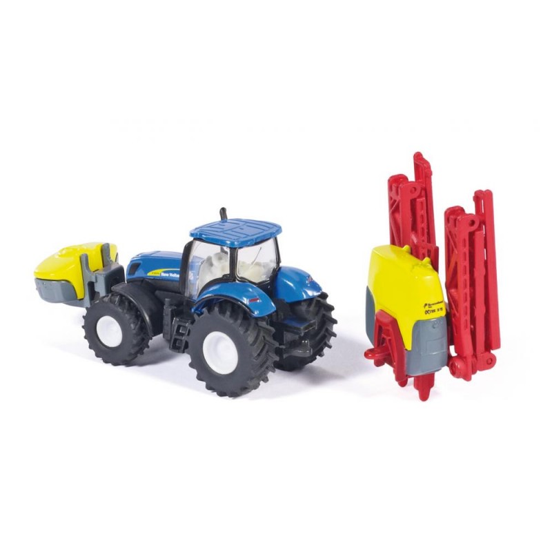 Siku Jucarie masinuta New Holland with Kverneland  3ani+