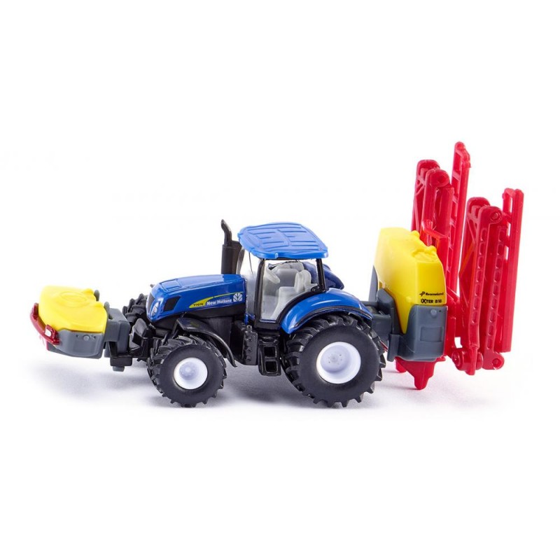 Siku Jucarie masinuta New Holland with Kverneland  3ani+