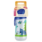 Nip Biberon cu cioc First Cup 330 ml cu clip de prindere si cioc silicon moale 12m+ Boy 01