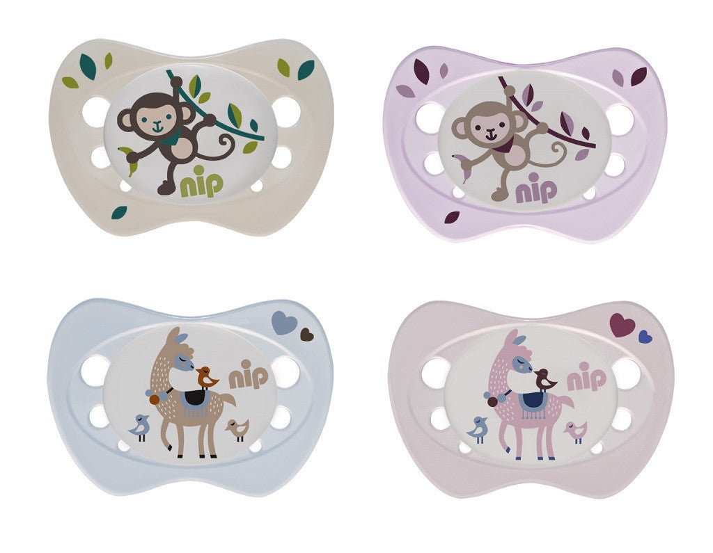 Nip Suzeta silicon Newborn pentru 0-2 luni 2bucset 31304 01