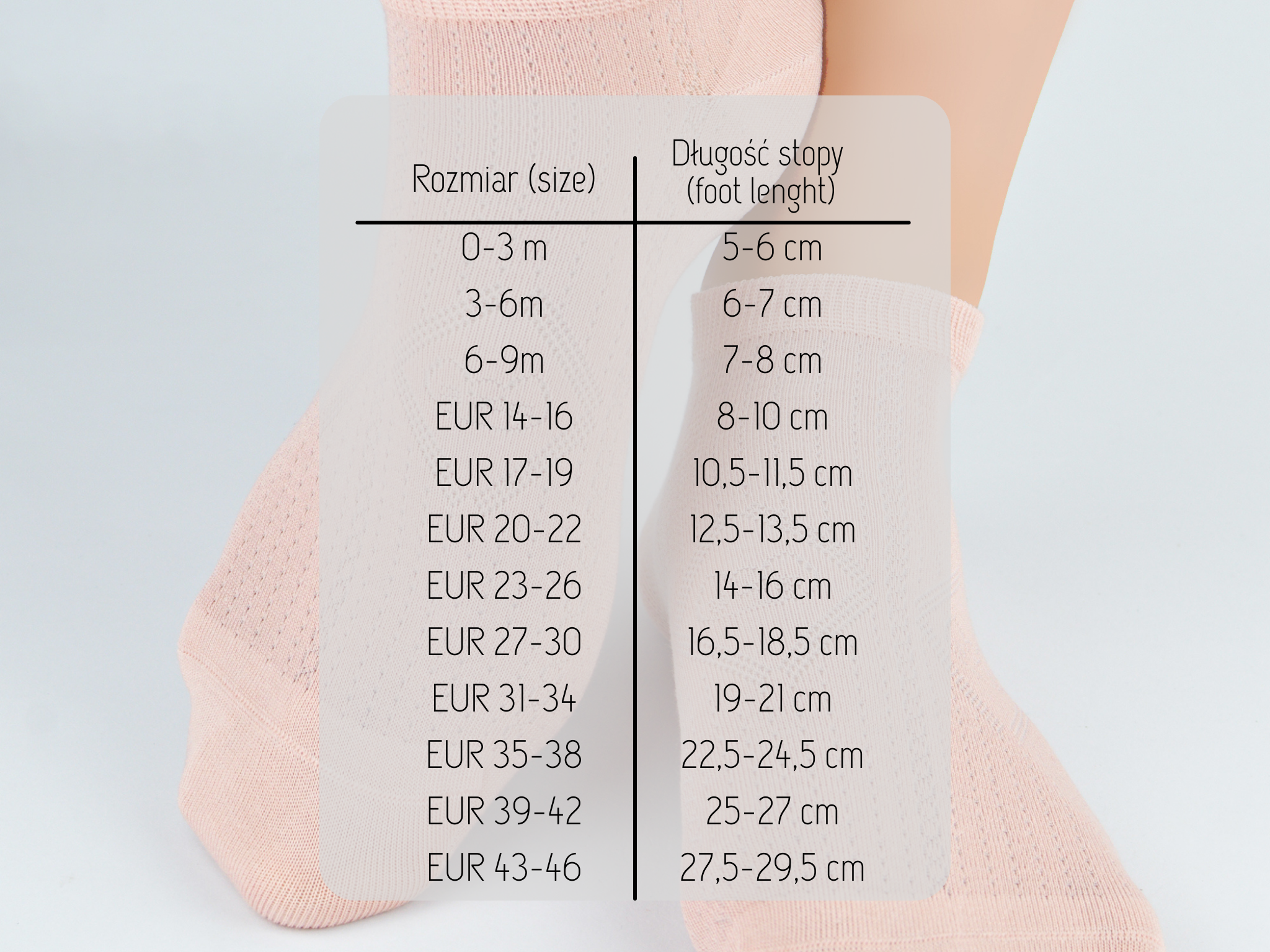 Noviti soseta fete jacquard pana la glezna 0-18 luni si 19-34 - 1 pereche Imagine secundară a produsului