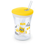 Nuk Action Cup cana de baut 230 ml pentru 12m+ Animals