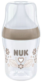 Nuk biberon Perfect Match cu tetina silicon si senzor de temperatura 150 ml 0m+ Fluture