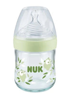 Nuk biberon sticla Nature Sense cu senzor de temperatura S/ 0-6 luni 120 ml