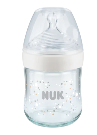 Nuk biberon sticla Nature Sense cu senzor de temperatura S/ 0-6 luni