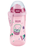 Nuk cana Flexi Cup 300 ml cu pai moale din silicon 12m+ 