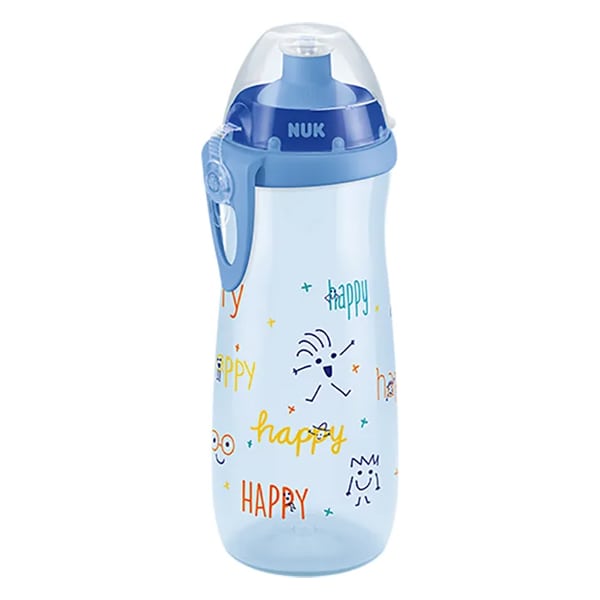 Nuk canita First Choice Sports Cup 450 ml cu cioc Push-Pull 24m+ Hello-Happy