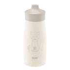 Nuk canita inox Mini-Me Sip cup cu cioc tare 300 ml 9m+ Crem cu vulpe